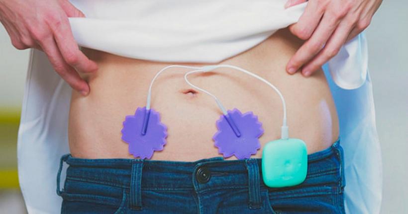 The ‘off-switch for menstrual pain.’ Image: Livia. The ‘off-switch for menstrual pain.’ Image: Livia.