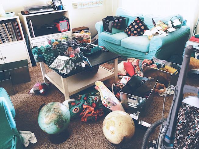 Pre-KonMari. Pre-KonMari.