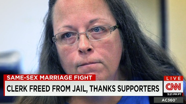 Why has Kim Davis not been fired yet? Why has Kim Davis not been fired yet?