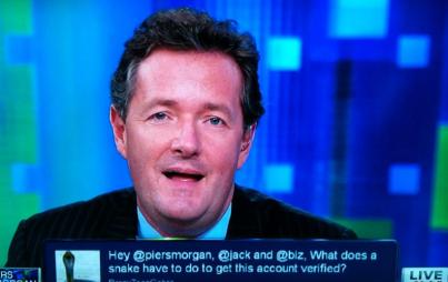 Piers, just cool it buddy. 