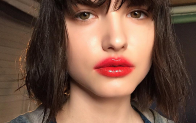 Blurred lips are perfectly imperfect. Here's how to copy this trend. (Image Credit: Instagram/mirrortwin)