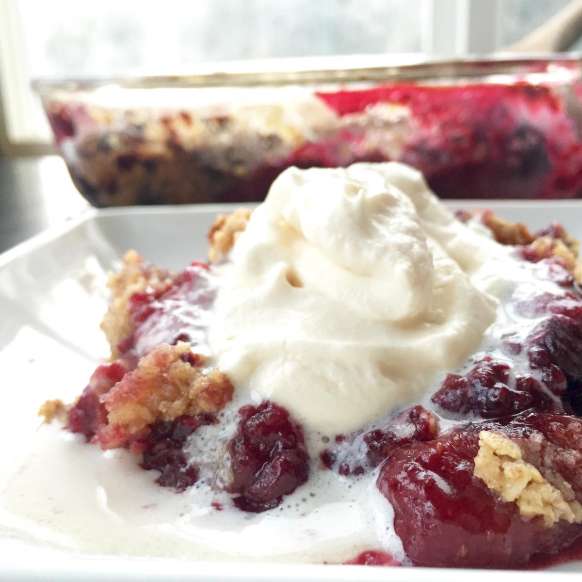 Berry Beautiful Cobbler