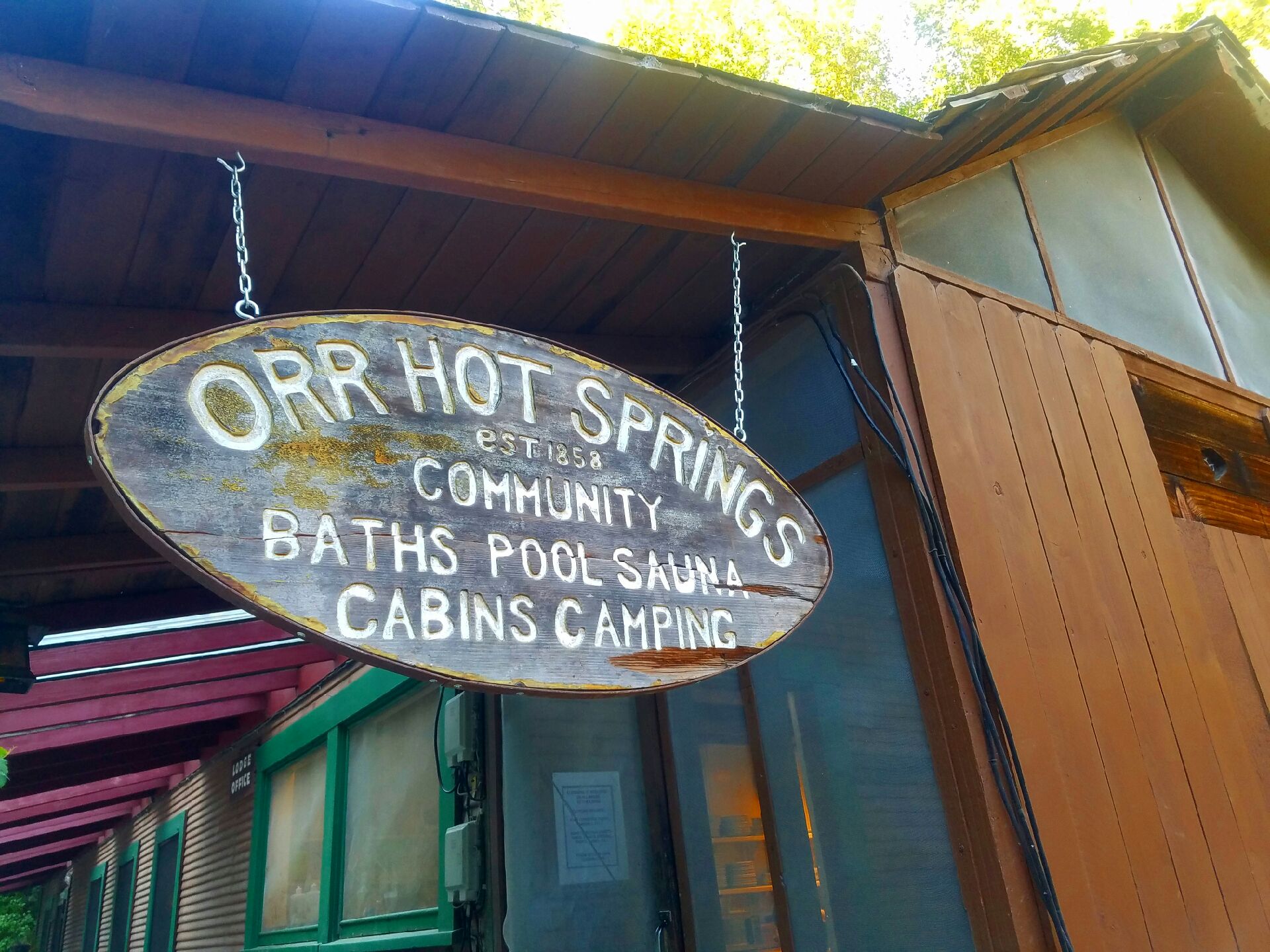 Image: Orr Hot Springs.