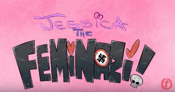 Jessica the Feminazi. Image via YouTube.