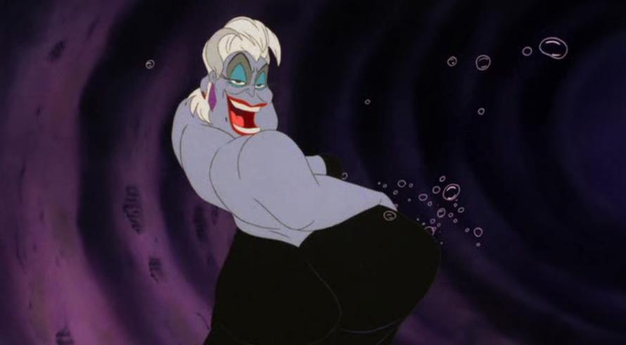 Additionally, Ursula had the best boobs in the history of Disney.