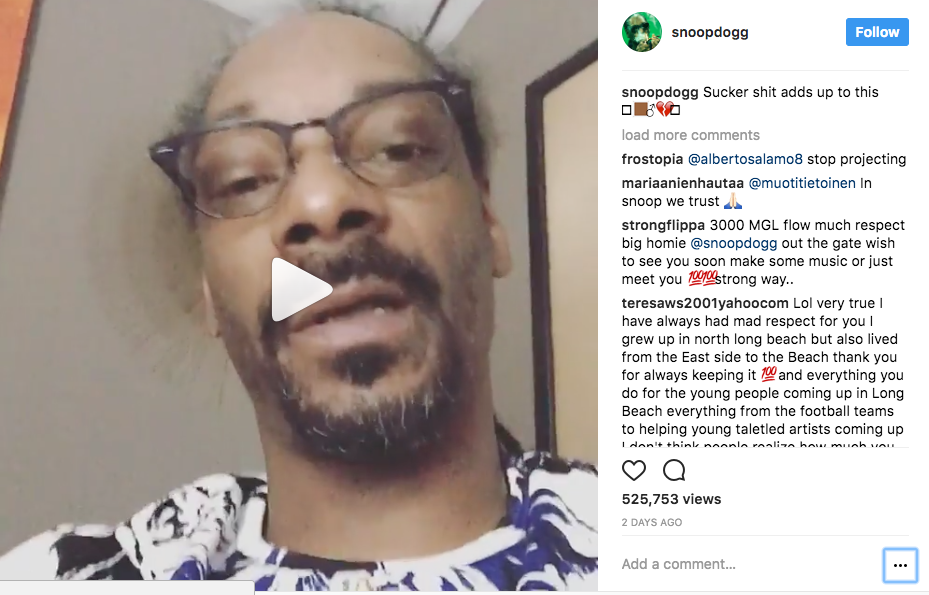 Source: Instagram/snoopdogg