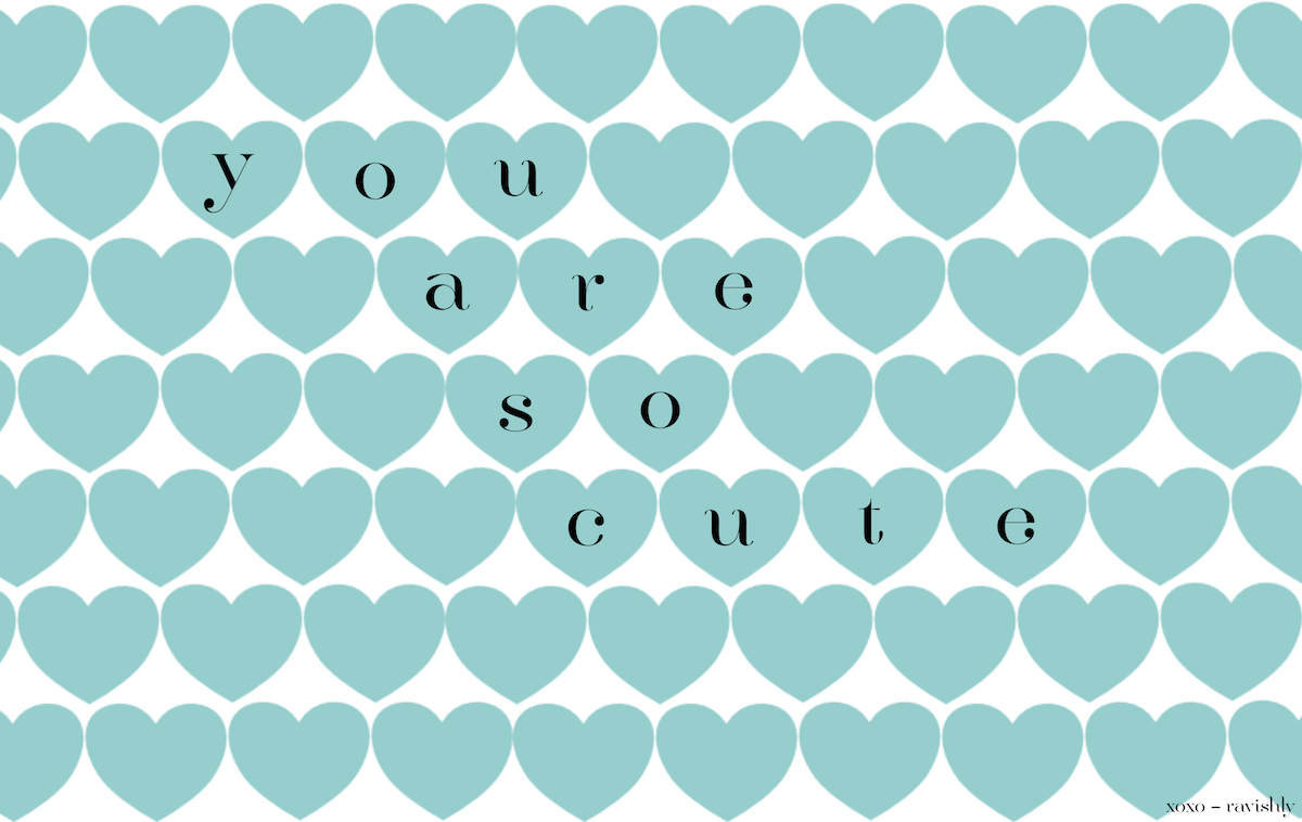 A note of encouragement perfect for your desktop.