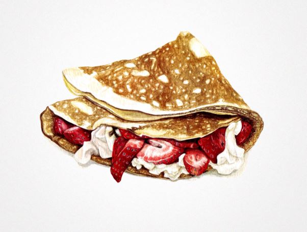 Strawberry Crepe