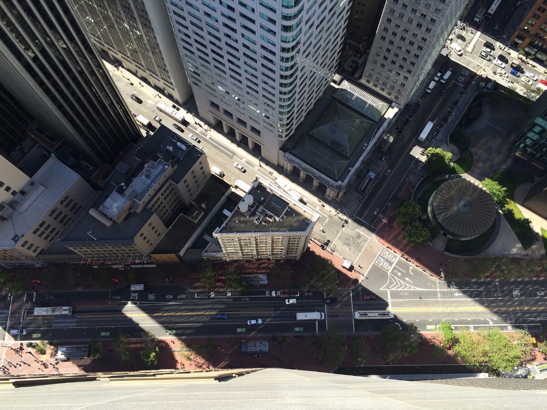 Overlooking Market Street, San Francisco