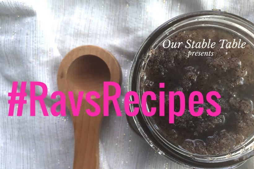 #RavsRecipes: Coffee Cake Sugar Scrub #RavsRecipes: Coffee Cake Sugar Scrub