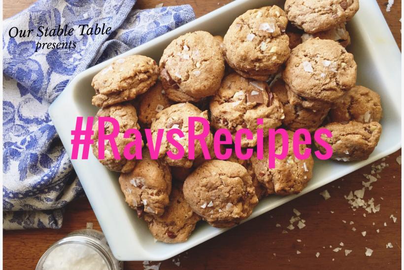 #RavsRecipes: Salted Chocolate Almond Scones. Amen.