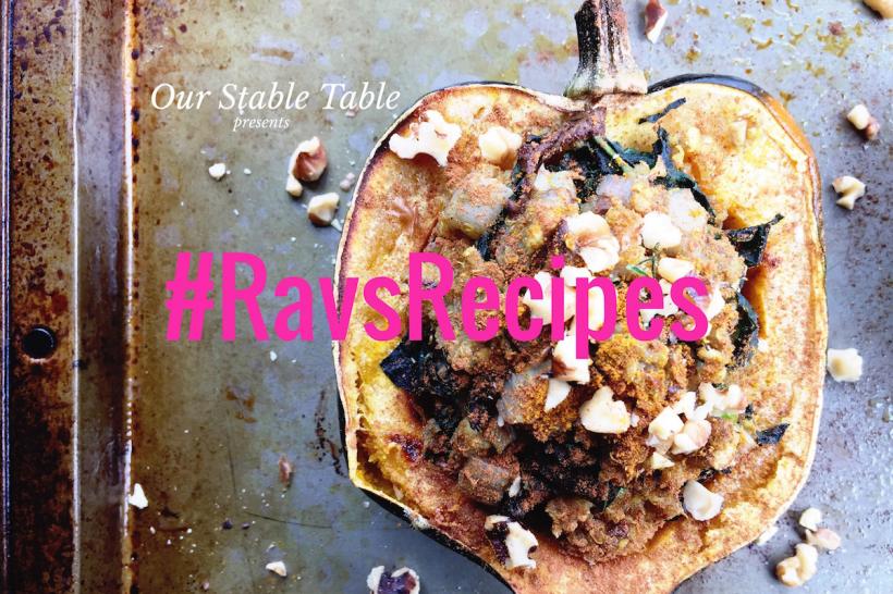 #RavsRecipes: Autumn Harvest Acorn Squash #RavsRecipes: Autumn Harvest Acorn Squash