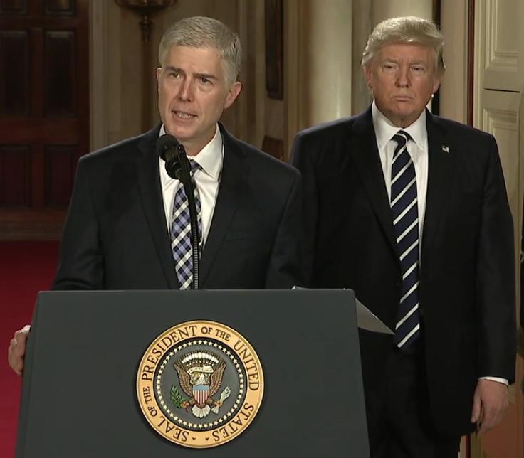 The nuclear option is definitely on the table for SCOTUS nominee Neil Gorsuch. (Image Credit: The White House via Wikimedia Commons)