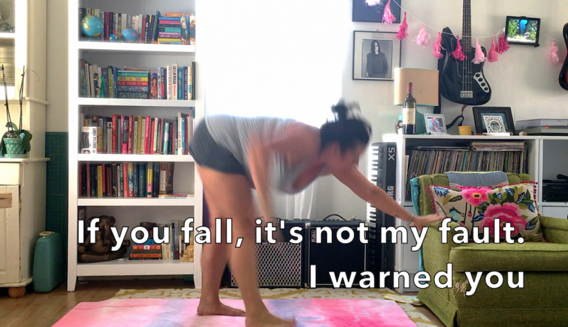 3 minute yoga with Joni 3 minute yoga with Joni