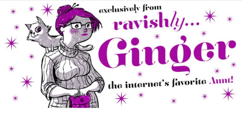 An advice comic featuring the internet's favorite purple-haired aunt.