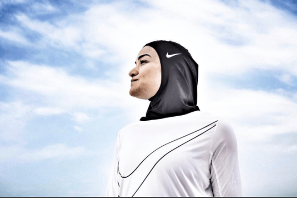 Nike's Pro Hijab is designed with female Muslim athletes in mind. (Image Credit: Instagram/manirostom) Nike's Pro Hijab is designed with female Muslim athletes in mind. (Image Credit: Instagram/manirostom)