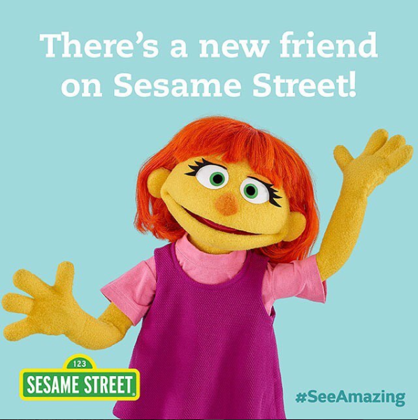 A new friend for a new generation of kids. (Image Credit: Instagram/@sesamestreet) A new friend for a new generation of kids. (Image Credit: Instagram/@sesamestreet)