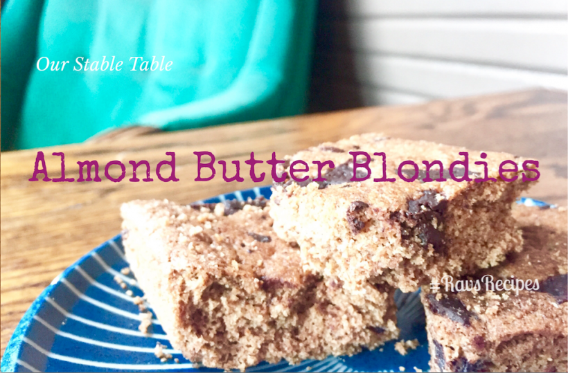Blondies for breakfast - deliciousness delivered. Blondies for breakfast - deliciousness delivered.