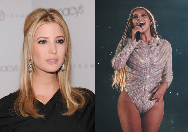 Queen Bey or Ivanka - who won the week in feminism? (Image Credit: By Rocbeyonce via Wikimedia Commons; Flickr/Rich Girard)