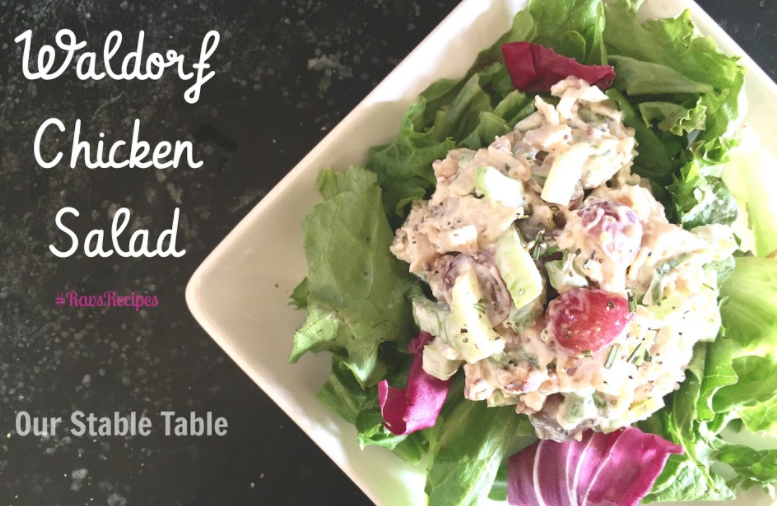 Whether Waldorf was a wealthy hotel owner or progressive school master, the Waldorf salad is DELISH.  