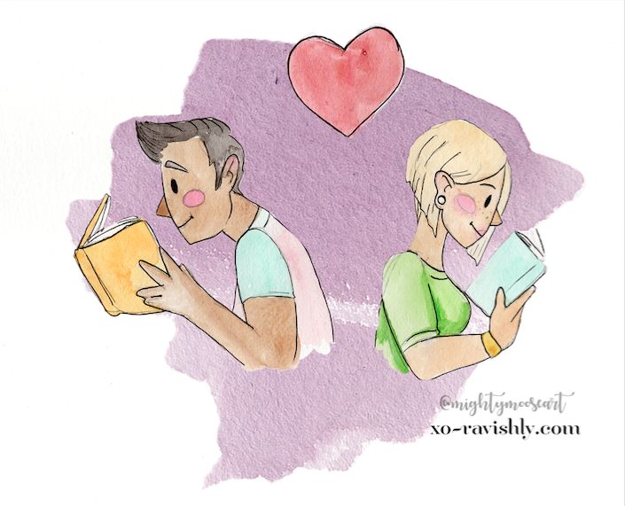You and your partner need to connect over more than scheduling and chore lists. Here are some fun ways to stay in the romance zone. (Image Credit: Mariah Sharp aka @mightymooseart) You and your partner need to connect over more than scheduling and chore lists. Here are some fun ways to stay in the romance zone. (Image Credit: Mariah Sharp aka @mightymooseart)