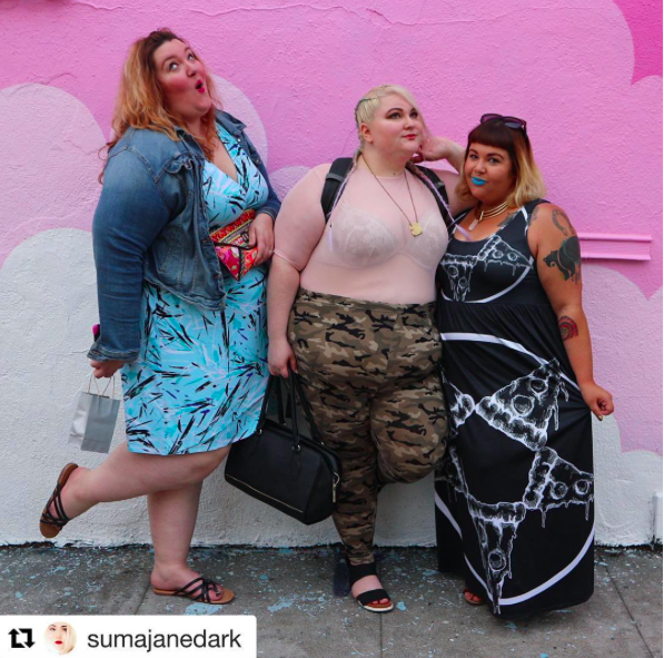 No one can make you laugh like a fellow fat woman. (Image: Instagram/ SumaJaneDark via MamaFierceBlog) No one can make you laugh like a fellow fat woman. (Image: Instagram/ SumaJaneDark via MamaFierceBlog)