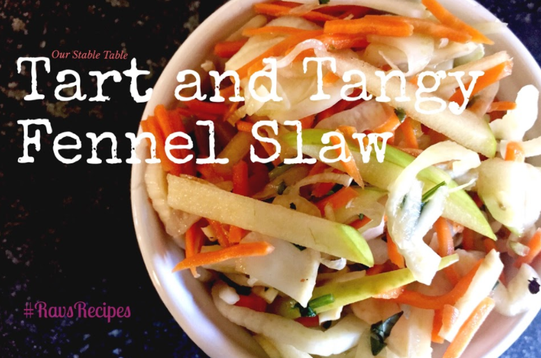 Fresh, mayo-free, and stocked with fennel. You're gonna love this slaw. Fresh, mayo-free, and stocked with fennel. You're gonna love this slaw.