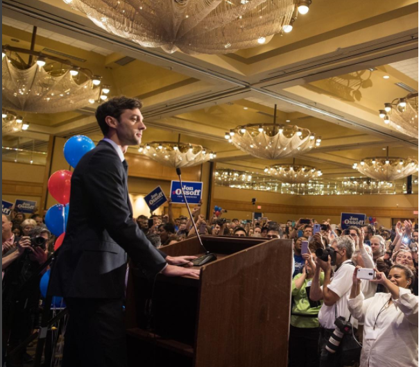 Democrats need a unified, coherent message. They need to be about something more than a scattered smattering of talking points and focus group issues. They need a big idea. (Image Credit: Instagram/jonossoff)