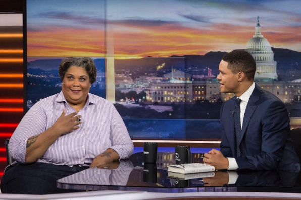 Roxane Gay at a significantly less dreadful interview with Trevor Noah