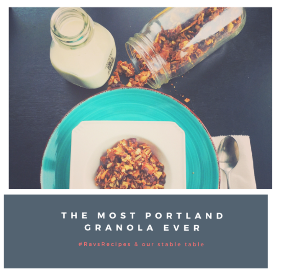 This granola, just like my mom’s, is FANTASTIC. The high protein and fiber content will be a great start to your day. This granola, just like my mom’s, is FANTASTIC. The high protein and fiber content will be a great start to your day.