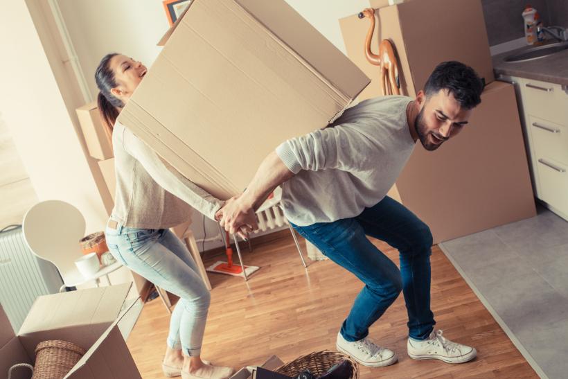 Designated areas? Check. Remembering to get outside? Check. Compromises galore for anyone moving in together? Most definitely. Designated areas? Check. Remembering to get outside? Check. Compromises galore for anyone moving in together? Most definitely.