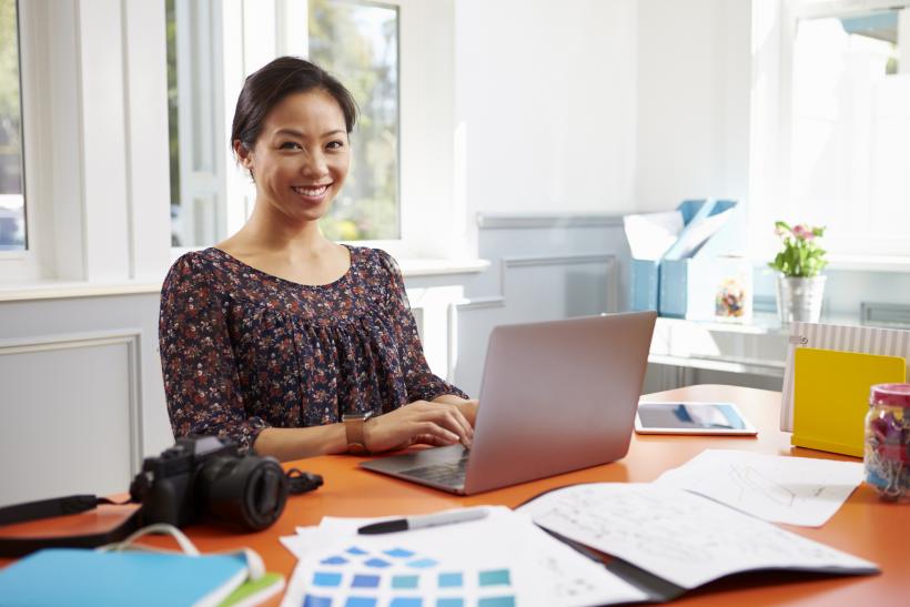 Working from home means your self-care might look a bit different from that employed by folks who work outside the home, but it definitely doesn’t mean you should forgo self-care altogether. Image: Thinkstock. Working from home means your self-care might look a bit different from that employed by folks who work outside the home, but it definitely doesn’t mean you should forgo self-care altogether. Image: Thinkstock.