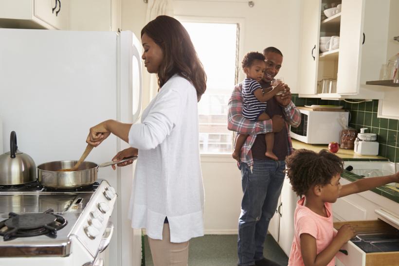 Always cook two dinners at a time — one for that night and one for later in the week.