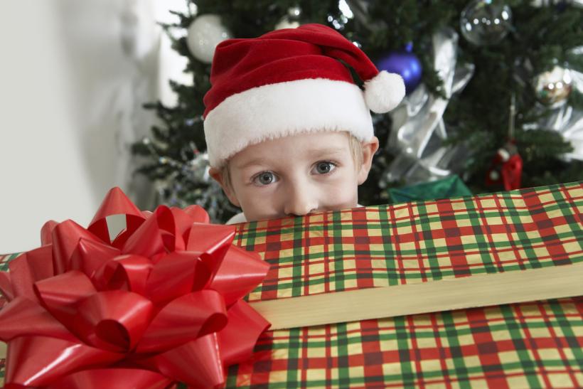 Sticking to the three present rule is much harder for the parents buying presents than the kids receiving.