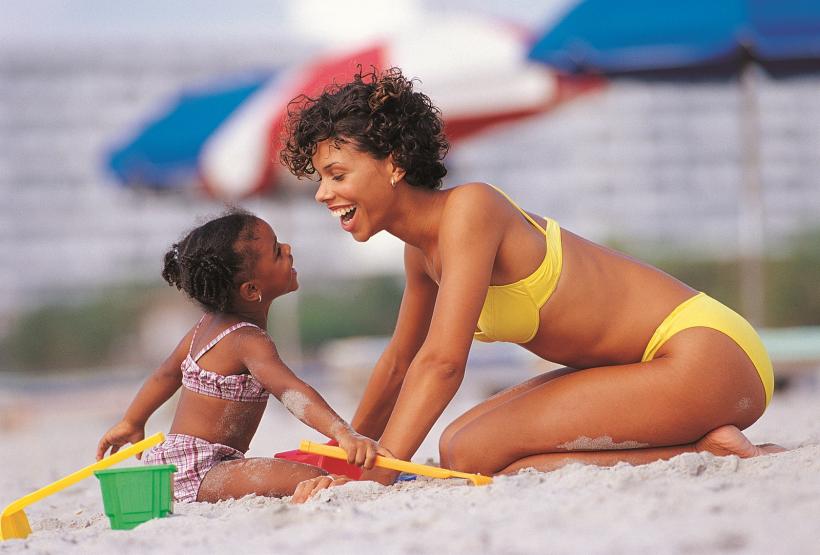 Whatever you decide to put on your body while you are swimming with your family, have fun with it. Image: Thinkstock. Whatever you decide to put on your body while you are swimming with your family, have fun with it. Image: Thinkstock.