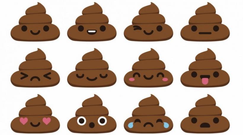 Yep. It's a poop emoji. Yep. It's a poop emoji.