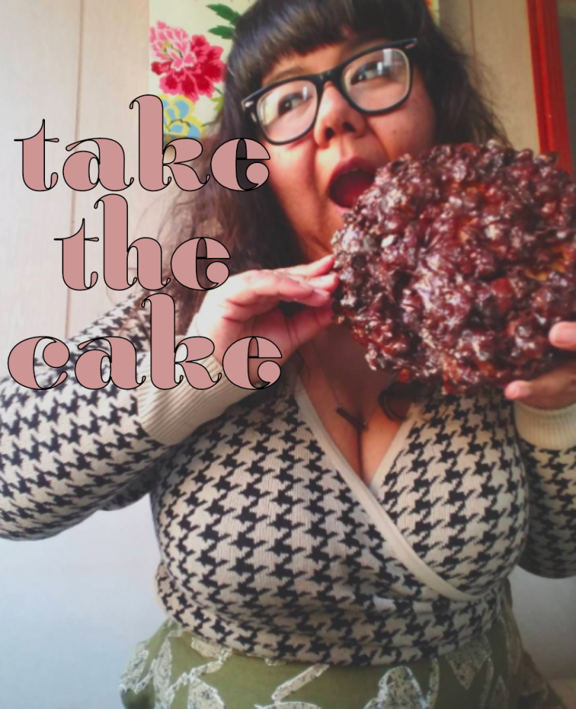 @virgietovar on IG: "Someone who was trying to woo me gave me this ginormous apple fritter today and I was like YES I HAVE FINALLY GOTTEN GOOD AT TELEPATHICALLY CONVEYING WHAT I EXPECT FROM MEN."