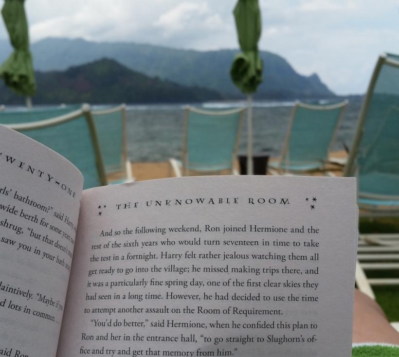 Reading in paradise. Image: Jody Amable. Reading in paradise. Image: Jody Amable.