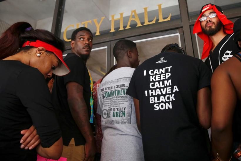 Protesters last week in Baton Rouge. Image: Shannon Stapleton/REUTERS. Protesters last week in Baton Rouge. Image: Shannon Stapleton/REUTERS.