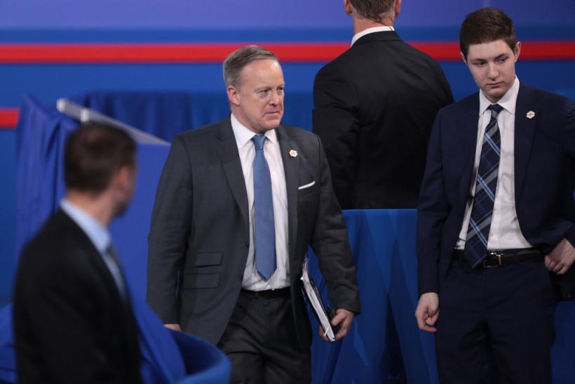 Sean Spicer. Image by Gage Skidmore via Flickr. Sean Spicer. Image by Gage Skidmore via Flickr.