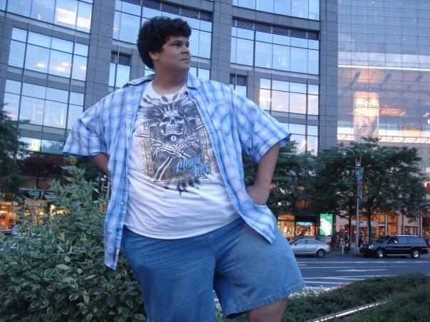 16-year-old, 500-pound me. Image: supplied.