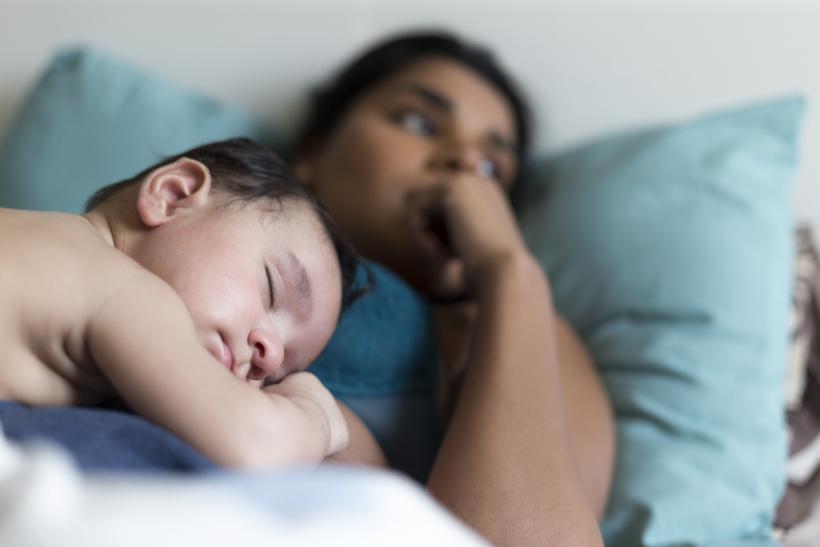 How can we take care of ourselves while also caring for babies and toddlers? Image: Thinkstock.