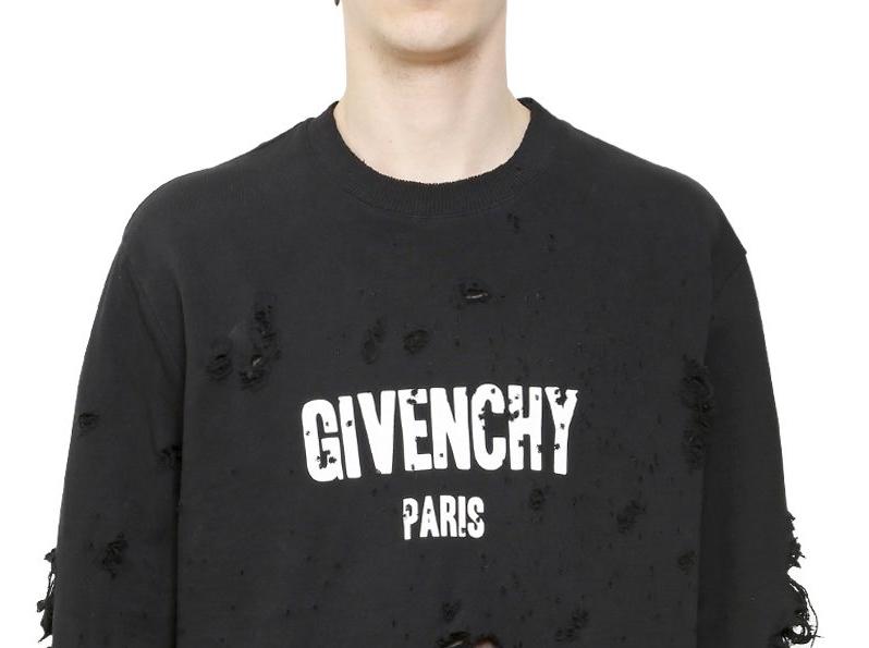 Destroyed, pointless sweatshirt. Destroyed, pointless sweatshirt.