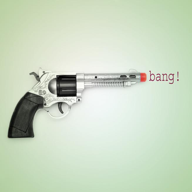Guns are serious business -- NOT child's play. Guns are serious business -- NOT child's play.
