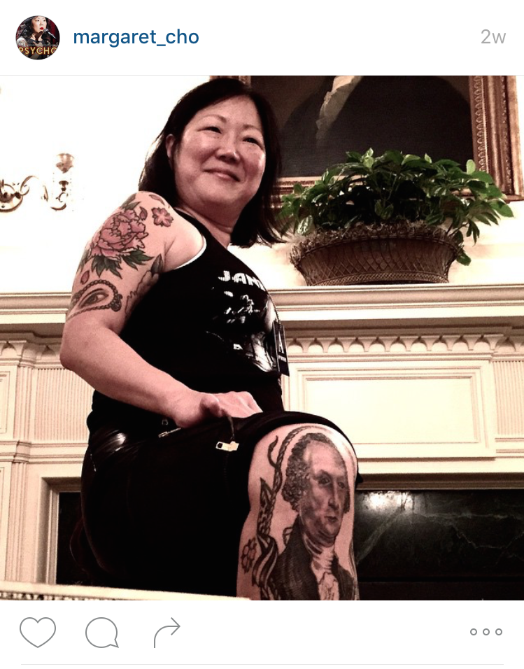 Margaret Cho instagram screenshot Margaret Cho instagram screenshot