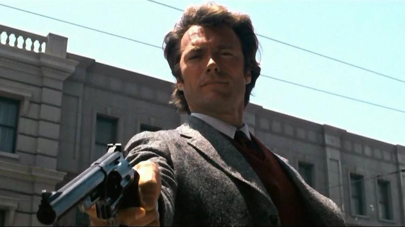 Dirty Harry may be a highly entertaining character, but he is not a role model I would want my son to emulate. Image: Warner Brothers.