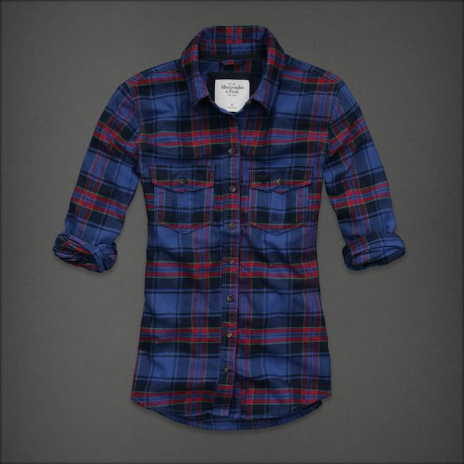 plaid shirt by Abercrombie and Fitch