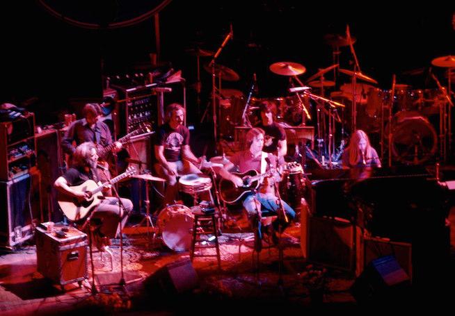 An acoustic performance at the Warfield Theatre in San Francisco in 1980. Image: Wikipedia An acoustic performance at the Warfield Theatre in San Francisco in 1980. Image: Wikipedia