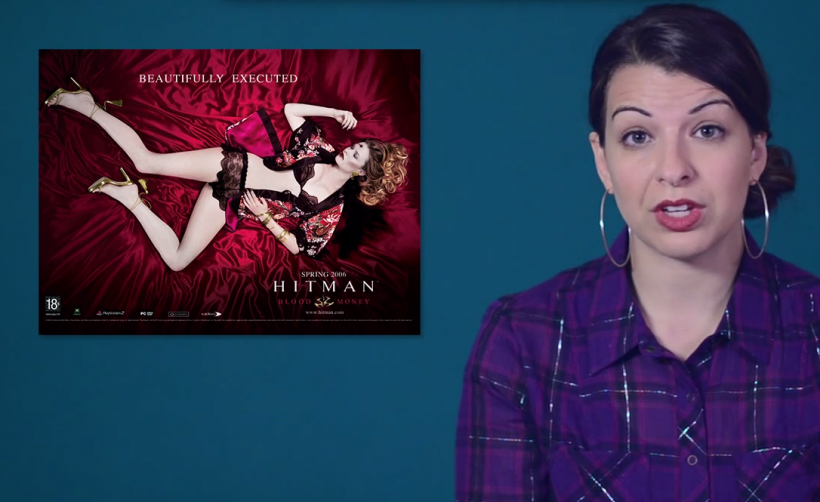Courtesy of Sarkeesian's YouTube channel Courtesy of Sarkeesian's YouTube channel