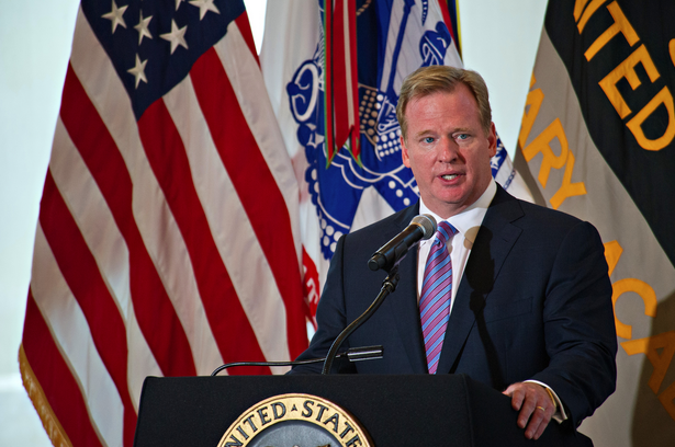 Roger Goodell tells it like it is. Courtesy of Wikimedia Roger Goodell tells it like it is. Courtesy of Wikimedia